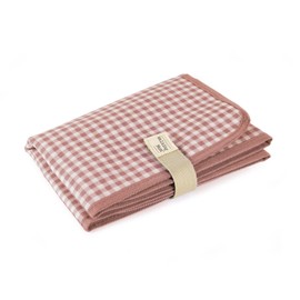 Walking Mum. I Love Vichy Portable Folding Changing Mat Easy to Store in Mother Bag Pink 18 x 27 x 4 cm