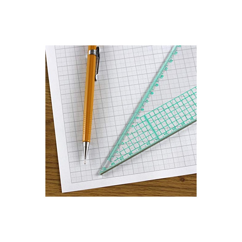A4 Graph Paper 1mm 0.1cm Squared Engineering - 30 Loose-Leaf