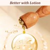 Facial Massage Tool Set 2pcs Sandalwood Eye Massager with 5