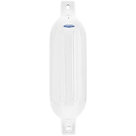 Shoreline Marine Inflatable Fender 4.5 X 16 White