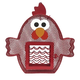 HEATH MFG CO P Chicken Suet and Seed Dual Feeder Red