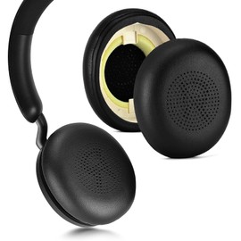 XBERSTAR Ear Pads for Jabra Elite 45h Evolve2 65 UC Headphones Ear Pads (Black)