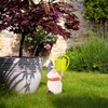 Relaxdays Gnome Rain Gauge Weather-Resistant Analogue Rain Indicator 18 x