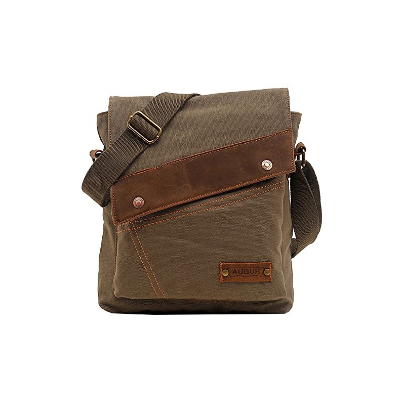Yimidear® Men's Retro Canvas Bag Messenger Bag Single Shoulder Bag