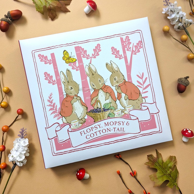 Flopsy Bunnies Photo Album - Peter Rabbit Forest Picnic Design