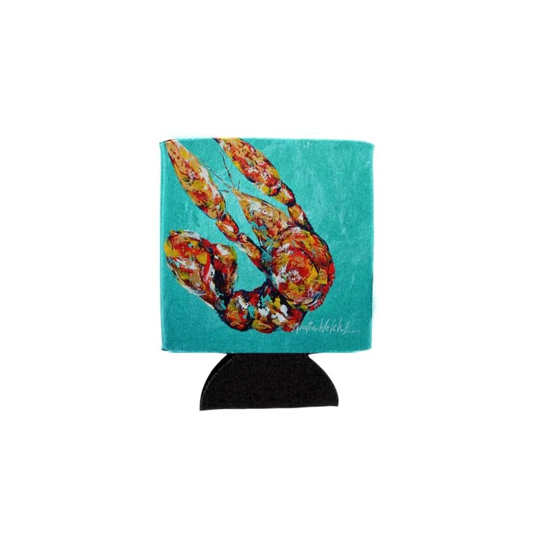 Caroline's Treasures MW1025CC Crawfish Electric Claw Aqua Green Can or