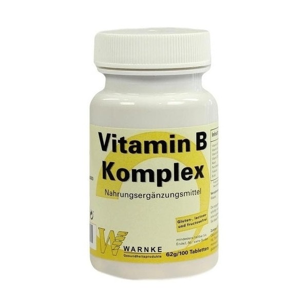 Warnke Vitamin B Complex Tablets 100 pcs