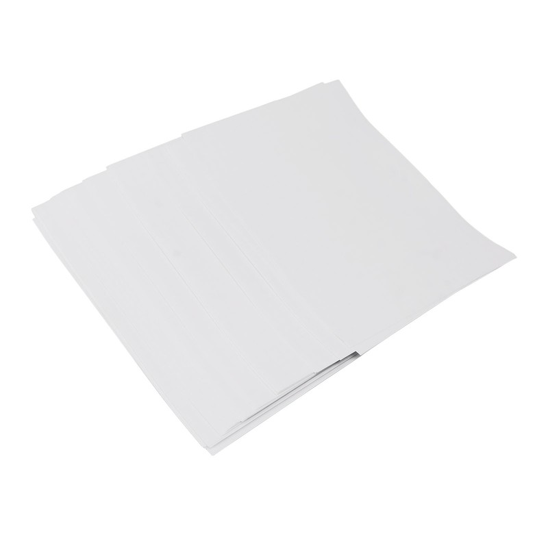 50pcs A4 Laminate Sheets Exquisite Cuttable Self Adhesive Waterproof Laminating
