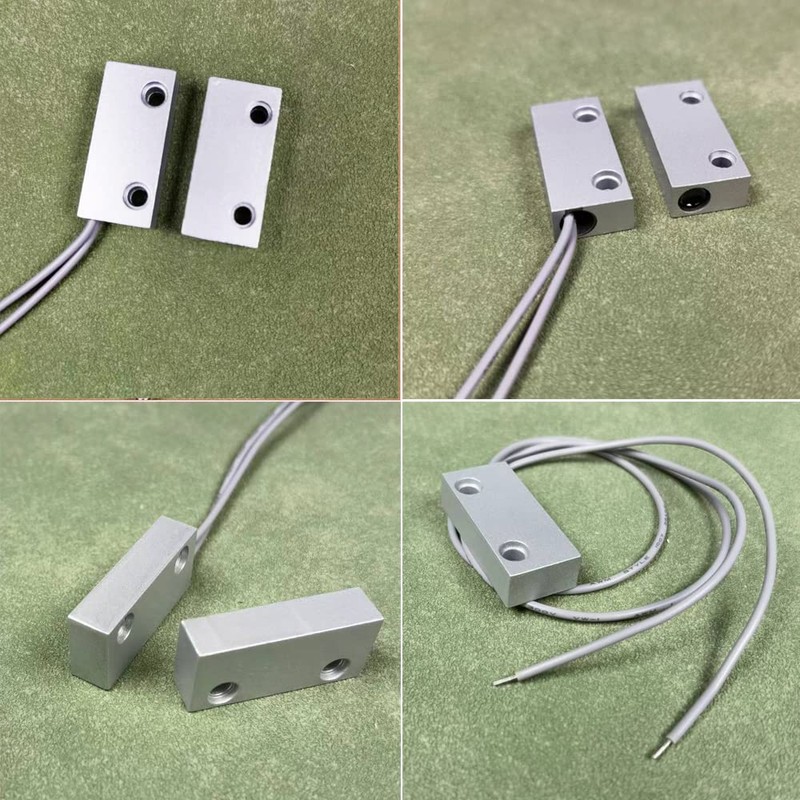 Gebildet Home Security Wired Rolling Door Contact 0~100V/0.5Amp Magnetic Reed