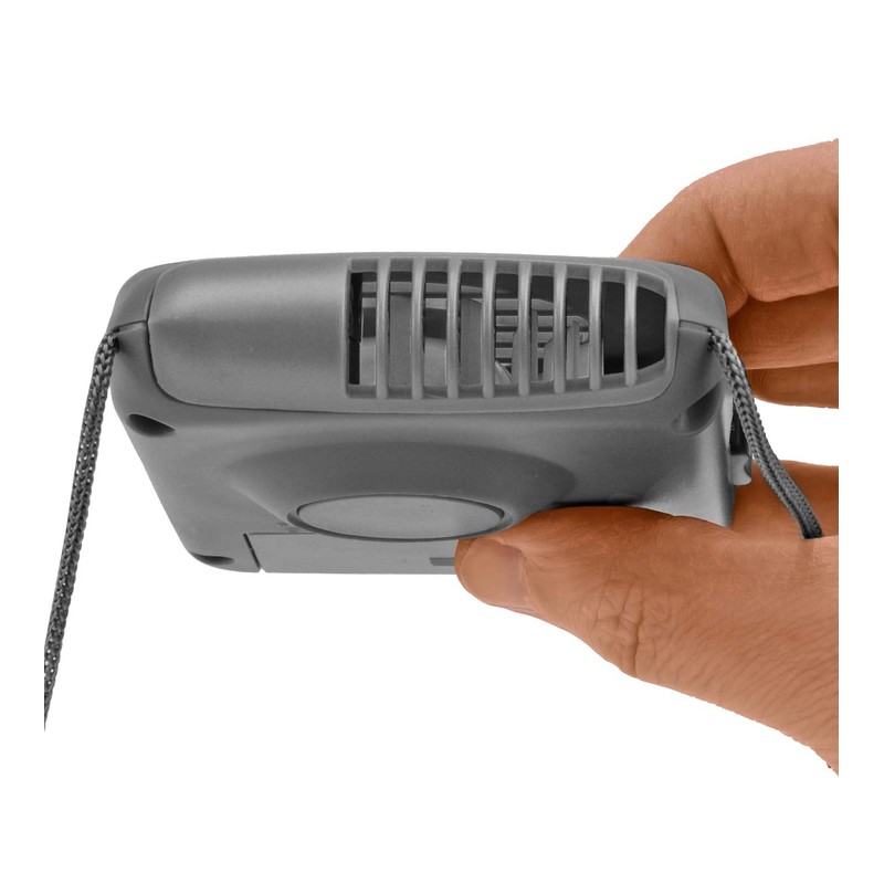 O2COOL Deluxe Personal Necklace Fan | Hands- Free, Battery Operated