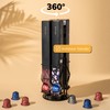 eluno Capsule Stand for Nespresso, Capsule Dispenser for Carton, 360°