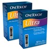 Onetouch Ultra Paquete Con 100 Tiras Para Glucómetro
