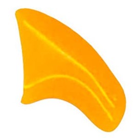 Pretty Claws 60 Piece Soft Nail Caps with Adhesive for Cat Claws - Fluorescent Orange Medium