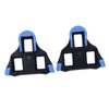 Bicycle Cleats Enhance Stability Grip Foot Pedal Self Locking Tabs
