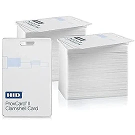 Genuine HID ProxCard II 1326 LMSMV Clamshell Proximity Card for Access Control. Pre-Programmed Standard 26 bit H10301 Format. (25 Pack)