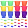 Playbees Beach Sand Toy Set, Includes 12 Sets,Buckets and Shovels,4.25