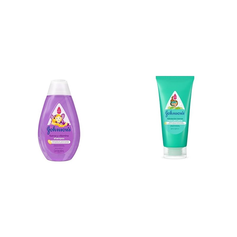 Shampo Johnsons Fuerza y Vitamina 400 ml Crema Para Peinar