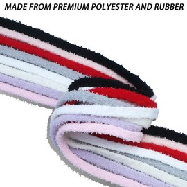 Apoukmty 8 Pairs Puffy ShoeLaces Flat Fuzzy Shoe Laces For Sneakers Shoe Decoration