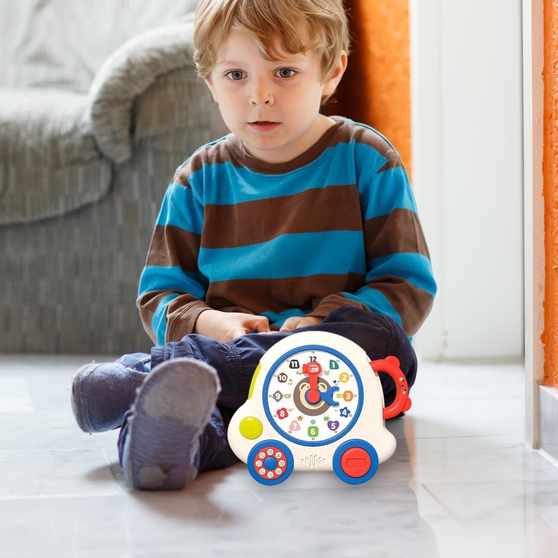 Learning Clock for Kids - Funny Clock Learning Machine -