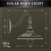 Classy Caps SBL738 Dark Bronze Solar Barn Light