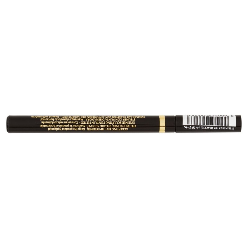 L'Oréal Paris Super Liner Black'n'Sculpt Eyeliner with Spherical Felt Tip,