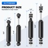 Front and Rear Golf Cart Shock Absorbers Compatible with 1988-up