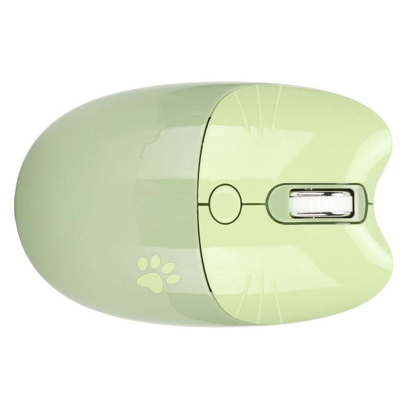 Wireless Mouse Cute Cartoon Cat Paw 2.4G Dual Mode Computer