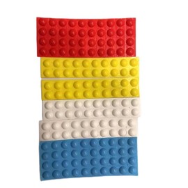 Bump Dots for Visually Impaired 160 Pcs Hemisphere Combo Pack(Yellow,Blue,White,Red) - Low Vision Aids Braille Stickers Raised Tactile Dots for Elderly, Blind