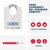 ABUS Mechanical 96CSTI/60 Titanium Closed Shackle Padlock, 60 mm