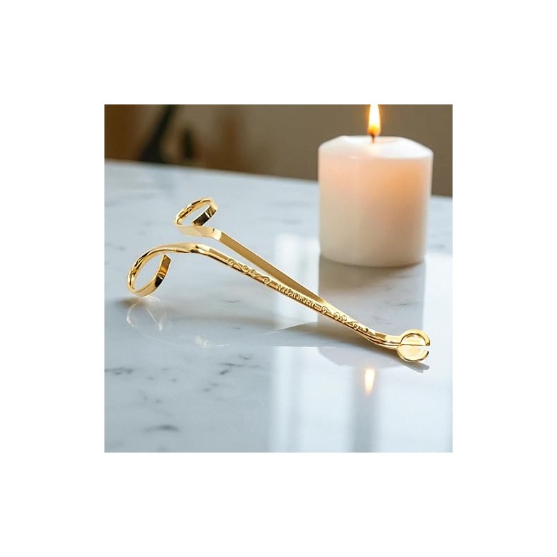 WICKMAN Wick Trimmer with Gold Finish