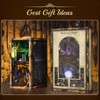 MiniCity Book Nook Kit, DIY Miniature Dollhouse Booknook Kit with