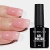 TOMICCA UV Nagellack Rose, 8ml Gel Nagellack, UV LED Soak