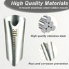 Upgrade Stainless Steel Caulk Finisher Kit Caulking Nozzles Tips Caulk