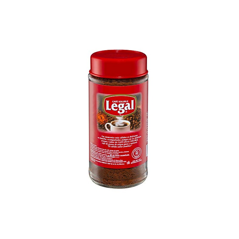 Legal Legal Regular De 180 Gr., Café, 180 gramos