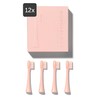 WonderSmile Wondersmile Ersatzbürsten Schallzahnbürste (Soft, Atomic Rose, 12er Pack) -