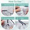 Winsyison 6pcs Drawstring Cord with Spring Threader Tool, 57.4in Hoodie