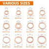 LordHardware 300PCS Copper Crush Sealing Washers Assortment Kit M5 M6