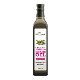 Mr Organic - Organic Toasted Sesame Oil - Cooking Oil for Home Cooking - No Additives and Sustainably Sourced