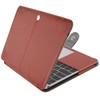 MOSISO PU Leather Case Compatible with MacBook 12 inch Case