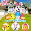 Raymall Easter Inflatables Outdoor Decorations, 5FT Tall Easter Blow Up