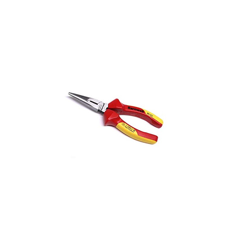 Barnwell 160mm Long Chain Needle Snipe Nose 1000v VDE Plier
