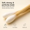 200 Pcs Bamboo Cotton Buds Eco Friendly Biodegradable Swabs with