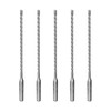 CSOOM 5PCS SDS Plus Rotary Hammer Drill Bits 3/16"x 8.27",