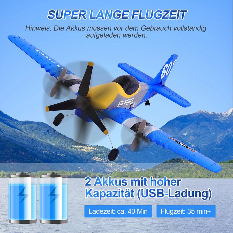 Henakmsl RC Aeroplane KF602