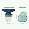 Haakaa Clover Baby Fruit Feeder Teether & Mini Freezer Nibble