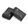 FirstPower 2 Pack LP-E12 Batteries Compatible with Canon EOS M50,