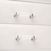 knobelite 5 Pack Adjustable Kitchen Cabinet Handles, 3 Inch Hole