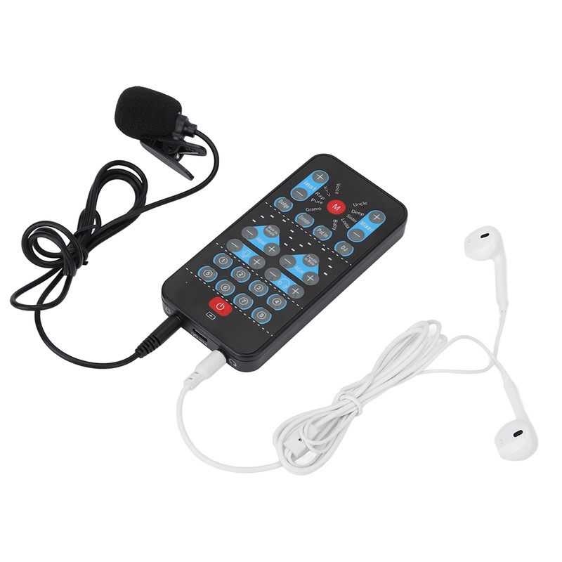 Mini Voice Changer 8 Sound Effects Support Multi Languages Beautification