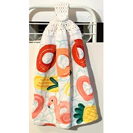 Handy Handmade Crochet Top Hanging Kitchen Towels - WATER FLOATIES