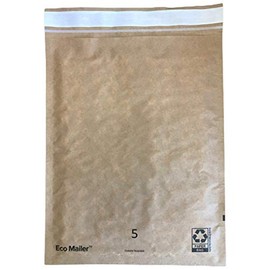 Bubblefast! Brand 11'' x 14'' Curbside Recyclable Padded Mailer Envelopes, Eco Friendly with Self Seal Tear Strip, Pack of 25